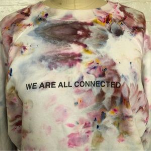 Spiritual Gangster ice-dyed sweatshirt size S
